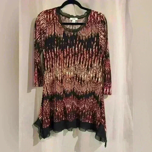 Women’s Red&Black Cato Dress - Picture 1 of 7